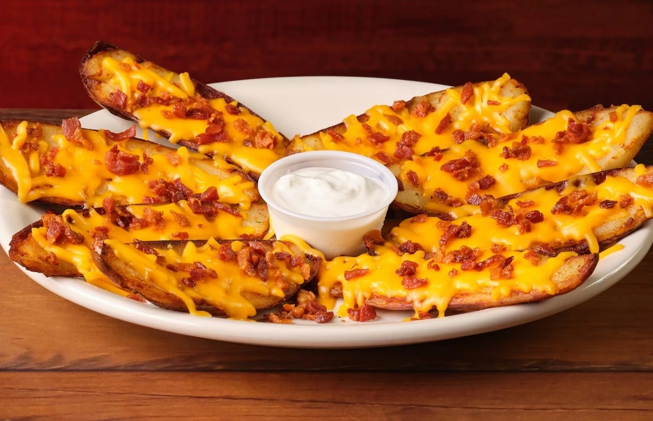 Texas Roadhouse Happy Hour Time | Menu & Special Deals 2025 4 Tater Skins Texas Roadhouse Menu