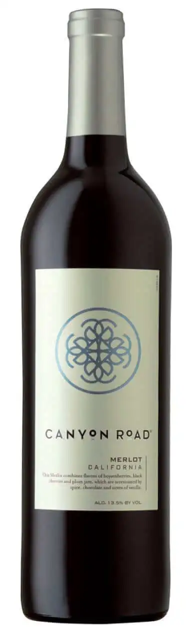 Texas Roadhouse Drinks Menu Prices and Calories 2025 29 Canyon Road Merlot