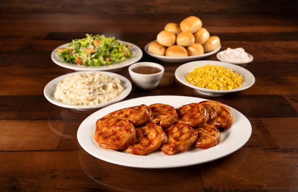 Texas Roadhouse Family Meals, Packs Menu and Prices 2025 6 Family Sized BBQ Chicken