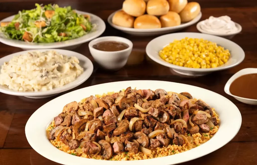 Texas Roadhouse Family Meals, Packs Menu and Prices 2025 1 Family Sized Beef Tips at Texas roadhouse