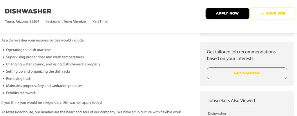 Texas Roadhouse Careers 2025 | Job Openings & Hirings 4 Texas Roadhouse Jobs