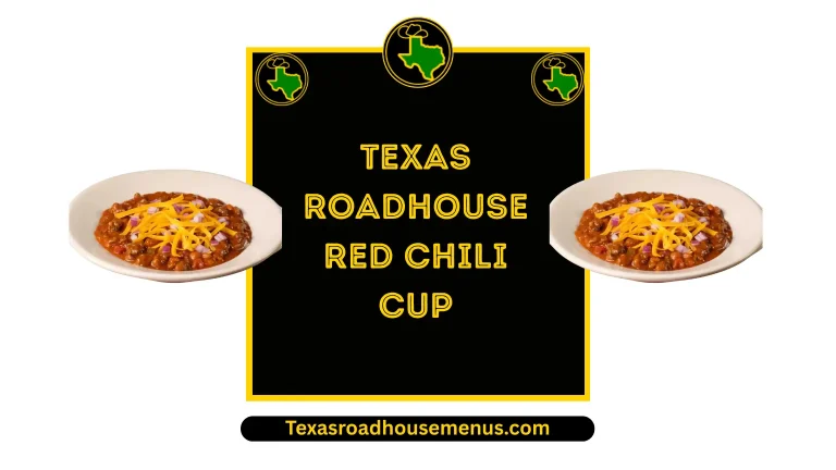 Texas Roadhouse Red Chili Cup