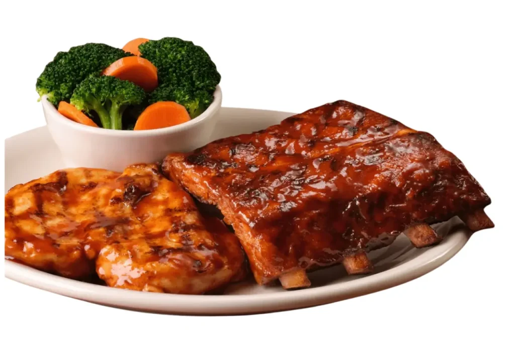 Grilled BBQ Chicken and Ribs Texas Roadhouse Price & Calories 2025 1 Grilled BBQ Chicken and Ribs