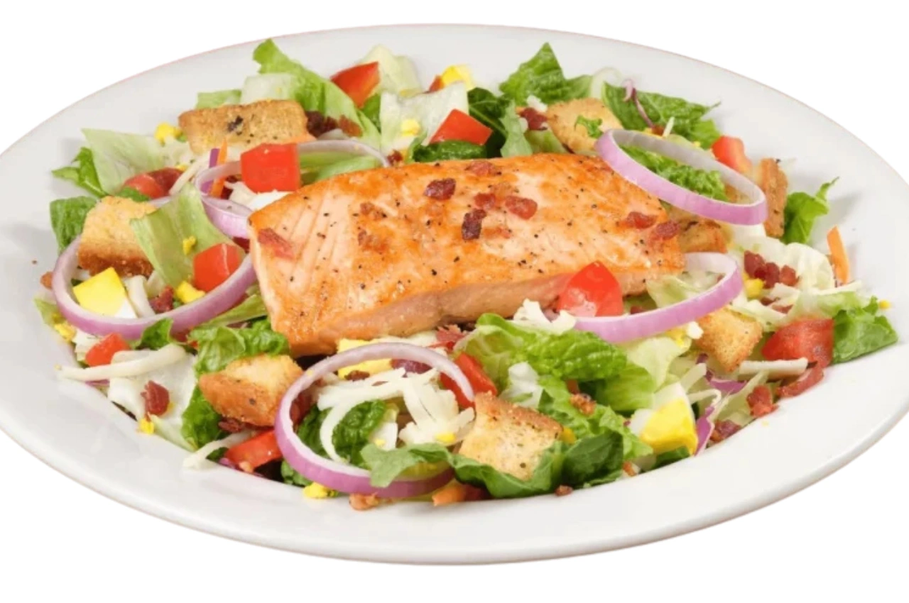 Grilled Salmon Salad Texas Roadhouse Price, Size & Calories 2025 1 Grilled Salmon Salad