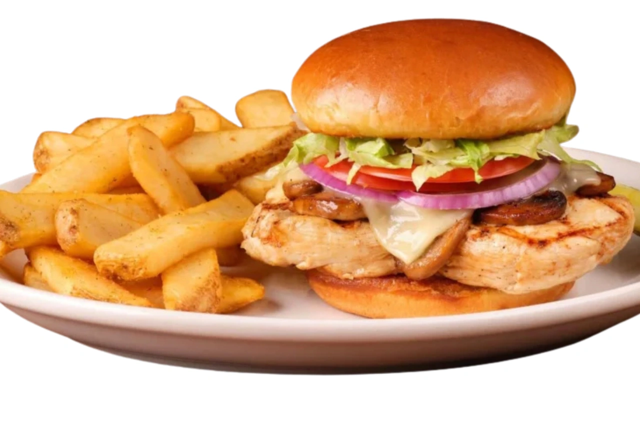 Mushroom Jack Chicken Sandwich Texas Roadhouse Price, Nutrition & Calories 2025 1 Mushroom Jack Chicken Sandwich