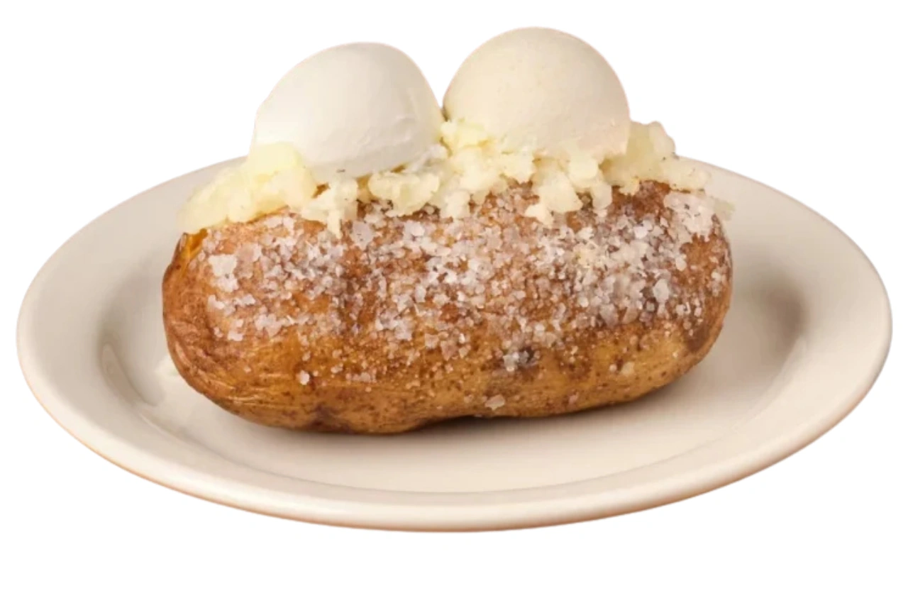 Baked Potato Texas Roadhouse Price, Nutrition & Calories 2025 1 Texas Roadhouse Baked Potato