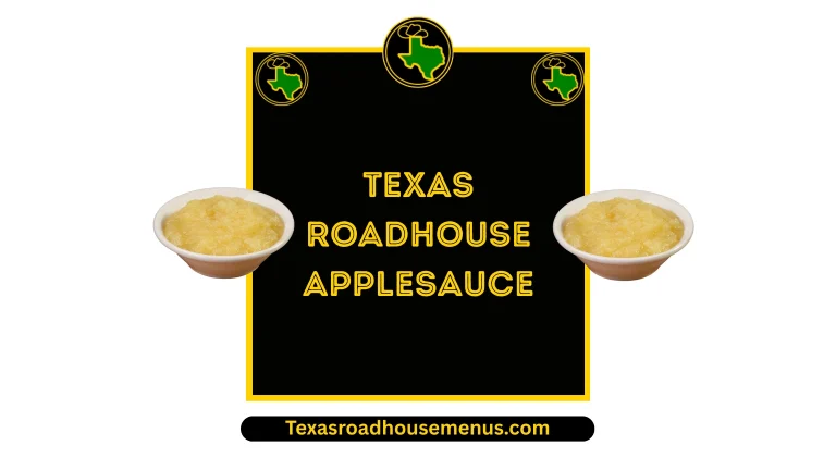 Texas Roadhouse Applesauce