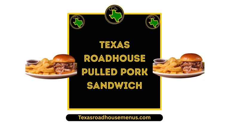 Texas Roadhouse Pulled Pork Sandwich